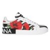 DOLCE&GABBANA Portofino Zebra Peonies Leather Sneakers -Deals DOLCE&GABBANA Store unnamed file 1009
