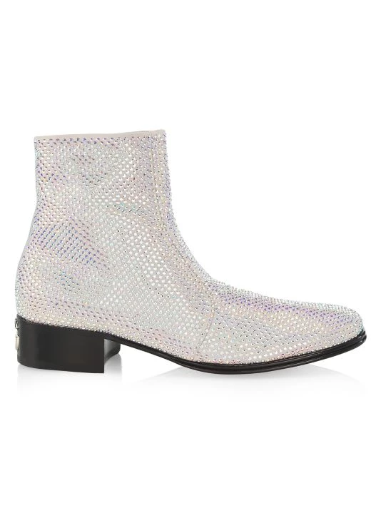 DOLCE&GABBANA Ariosto Crystal Ankle Boots For Men 3 DOLCE&GABBANA Ariosto Crystal Ankle Boots For Men