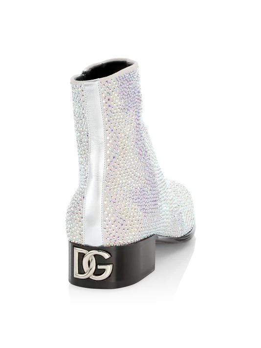 DOLCE&GABBANA Ariosto Crystal Ankle Boots For Men 5 DOLCE&GABBANA Ariosto Crystal Ankle Boots For Men - Image 3