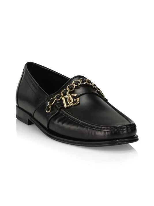 DOLCE&GABBANA Visconti Leather Loafers For Men 4 DOLCE&GABBANA Visconti Leather Loafers For Men - Image 2