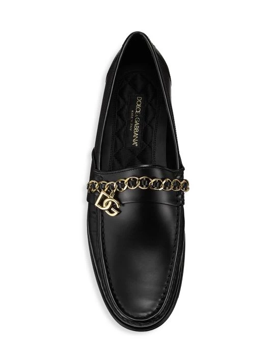 DOLCE&GABBANA Visconti Leather Loafers For Men 7 DOLCE&GABBANA Visconti Leather Loafers For Men - Image 5