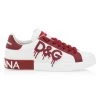 DOLCE&GABBANA Portofino Low-Top Logo Sneakers For Men White Black -Deals DOLCE&GABBANA Store unnamed file 1043
