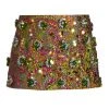 DOLCE&GABBANA Lurex® Metallic Jacquard Micro Mini Skirt