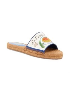 DOLCE&GABBANA Pasta-Print Canvas Espadrille Slides -Deals DOLCE&GABBANA Store unnamed file 1068