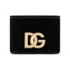 DOLCE&GABBANA Patent Leather DG Millennial Wallet-On-Strap