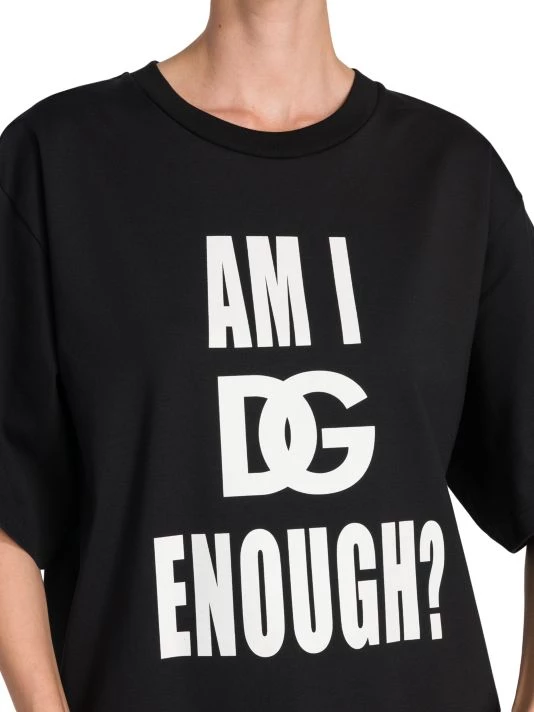 DOLCE&GABBANA Printed Cotton-Blend T-Shirt 8 DOLCE&GABBANA Printed Cotton-Blend T-Shirt - Image 6