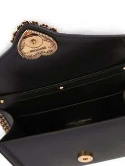 DOLCE&GABBANA Mini Devotion Leather Crossbody Bag Nero -Deals DOLCE&GABBANA Store unnamed file 1121
