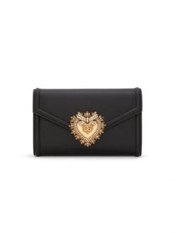 DOLCE&GABBANA Mini Devotion Leather Crossbody Bag Nero -Deals DOLCE&GABBANA Store unnamed file 1122