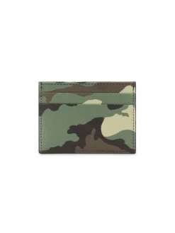 DOLCE&GABBANA Flat Camo Leather Card Case For Men -Deals DOLCE&GABBANA Store unnamed file 1129
