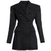 DOLCE&GABBANA Lace-Embellished Blazer Mini-Dress