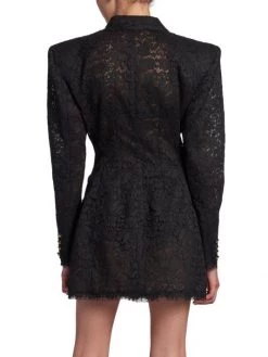 DOLCE&GABBANA Lace-Embellished Blazer Mini-Dress -Deals DOLCE&GABBANA Store unnamed file 1141