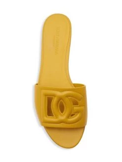 DOLCE&GABBANA DG Cutout Leather Slides -Deals DOLCE&GABBANA Store unnamed file 1157