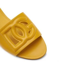 DOLCE&GABBANA DG Cutout Leather Slides -Deals DOLCE&GABBANA Store unnamed file 1158