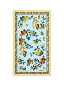DOLCE&GABBANA Agrumi Print Beach Towel For Kids