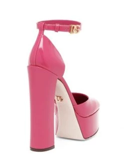 DOLCE&GABBANA Logo Patent Leather Platform Ankle-Strap Pumps 10 DOLCE&GABBANA Logo Patent Leather Platform Ankle-Strap Pumps -Deals DOLCE&GABBANA Store unnamed file 1187