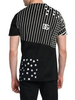 DOLCE&GABBANA Logo Cotton T-Shirt For Men -Deals DOLCE&GABBANA Store unnamed file 1229