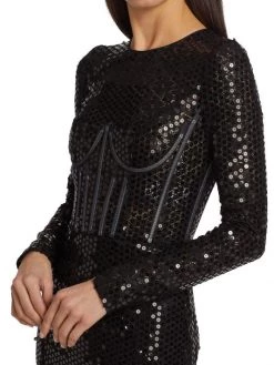 DOLCE&GABBANA Sequin-Embellished Corset Gown 14 DOLCE&GABBANA Sequin-Embellished Corset Gown -Deals DOLCE&GABBANA Store unnamed file 1245