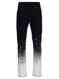 DOLCE&GABBANA Varnish Slim-Fit Jeans For Men