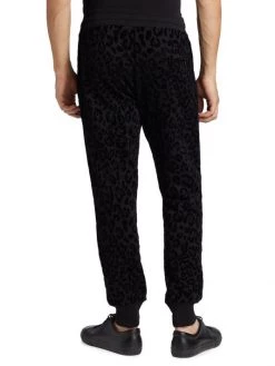 DOLCE&GABBANA Tonal Leopard Flocked-Print Joggers For Men -Deals DOLCE&GABBANA Store unnamed file 125