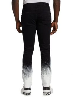 DOLCE&GABBANA Varnish Slim-Fit Jeans For Men -Deals DOLCE&GABBANA Store unnamed file 1251