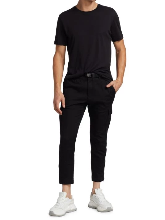 DOLCE&GABBANA Buckle Crop Cargo Pants For Men 4 DOLCE&GABBANA Buckle Crop Cargo Pants For Men - Image 2