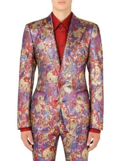 DOLCE&GABBANA Jacquard Single-Breasted Jacket For Men 9 DOLCE&GABBANA Jacquard Single-Breasted Jacket For Men -Deals DOLCE&GABBANA Store unnamed file 1283