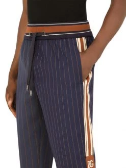 DOLCE&GABBANA Pin-Striped Track Pants For Men -Deals DOLCE&GABBANA Store unnamed file 1294