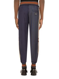 DOLCE&GABBANA Pin-Striped Track Pants For Men -Deals DOLCE&GABBANA Store unnamed file 1295
