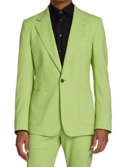 DOLCE&GABBANA Wool-Blend Notch Lapel Suit Jacket For Men -Deals DOLCE&GABBANA Store unnamed file 1331