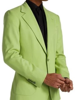 DOLCE&GABBANA Wool-Blend Notch Lapel Suit Jacket For Men -Deals DOLCE&GABBANA Store unnamed file 1334