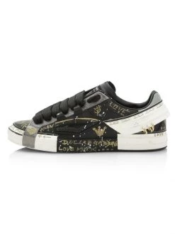DOLCE&GABBANA Skate Leather Low-Top Sneakers For Men -Deals DOLCE&GABBANA Store unnamed file 1349