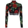 DOLCE&GABBANA Cropped Floral-Print & Logo-Hem Top -Deals DOLCE&GABBANA Store unnamed file 1354