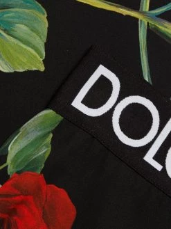 DOLCE&GABBANA Logo Waist & Floral-Print Leggings -Deals DOLCE&GABBANA Store unnamed file 1367