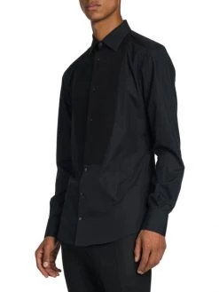 DOLCE&GABBANA Pintuck-Pleated Tuxedo Shirt For Men -Deals DOLCE&GABBANA Store unnamed file 1372
