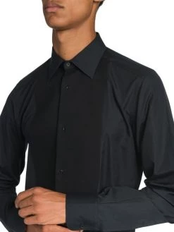 DOLCE&GABBANA Pintuck-Pleated Tuxedo Shirt For Men -Deals DOLCE&GABBANA Store unnamed file 1374