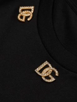 DOLCE&GABBANA Metal & Crystal-Embellished Logo Tank -Deals DOLCE&GABBANA Store unnamed file 138