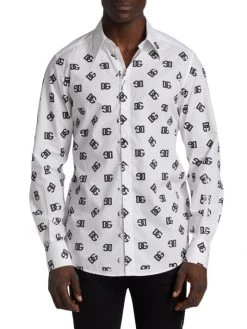 DOLCE&GABBANA Logo Print Long-Sleeve Shirt For Men 11 DOLCE&GABBANA Logo Print Long-Sleeve Shirt For Men -Deals DOLCE&GABBANA Store unnamed file 1390