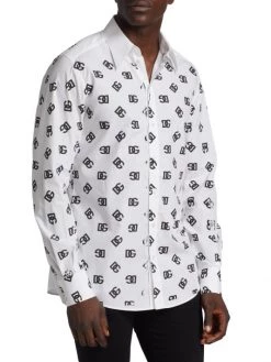 DOLCE&GABBANA Logo Print Long-Sleeve Shirt For Men 12 DOLCE&GABBANA Logo Print Long-Sleeve Shirt For Men -Deals DOLCE&GABBANA Store unnamed file 1391