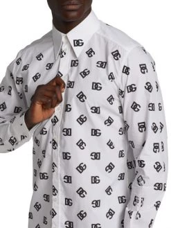 DOLCE&GABBANA Logo Print Long-Sleeve Shirt For Men 14 DOLCE&GABBANA Logo Print Long-Sleeve Shirt For Men -Deals DOLCE&GABBANA Store unnamed file 1393
