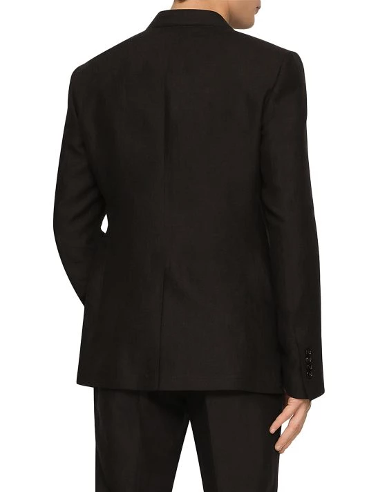 DOLCE&GABBANA Single-Breasted Linen Suit For Men 7 DOLCE&GABBANA Single-Breasted Linen Suit For Men - Image 5
