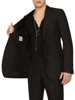 DOLCE&GABBANA Single-Breasted Linen Suit For Men 14 DOLCE&GABBANA Single-Breasted Linen Suit For Men -Deals DOLCE&GABBANA Store unnamed file 1400