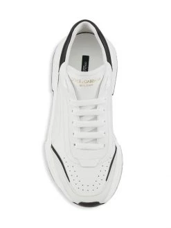 DOLCE&GABBANA Daymaster Lace-Up Sneakers For Men White Red -Deals DOLCE&GABBANA Store unnamed file 143