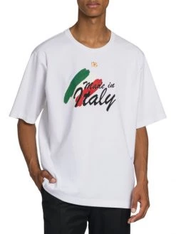 DOLCE&GABBANA Stretch Interlock Printed T-Shirt For Men -Deals DOLCE&GABBANA Store unnamed file 1439