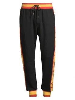 DOLCE&GABBANA Logo Cotton Joggers For Men