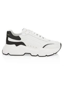 DOLCE&GABBANA Daymaster Lace-Up Sneakers For Men White Red -Deals DOLCE&GABBANA Store unnamed file 146