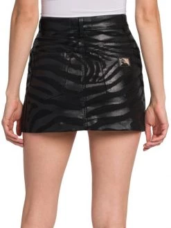 DOLCE&GABBANA Zebra Coated Zebra-Print Denim Miniskirt -Deals DOLCE&GABBANA Store unnamed file 1469