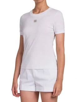 DOLCE&GABBANA Crystal-Embellished Logo T-Shirt -Deals DOLCE&GABBANA Store unnamed file 1474