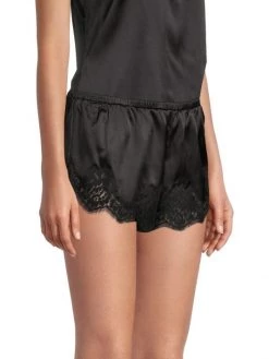 DOLCE&GABBANA Elasticized Silk & Lace Shorts -Deals DOLCE&GABBANA Store unnamed file 1495