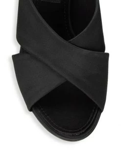 DOLCE&GABBANA DG Logo Satin Block-Heel Mules -Deals DOLCE&GABBANA Store unnamed file 1501