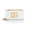 DOLCE&GABBANA DG Logo Patent Leather Clutch-On-Chain White -Deals DOLCE&GABBANA Store unnamed file 1536